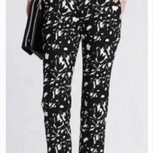 Banana Republic Black and White Pants